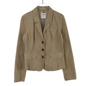 Old Navy Women's Beige Tan Corduroy Jacket Small Casual